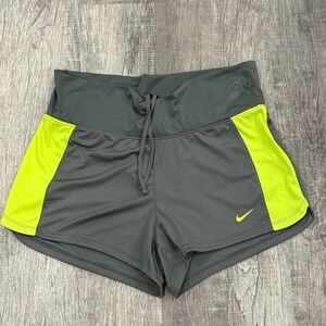 Nike Dri-Fit Medium Shorts High‎ Waist With Brief Running